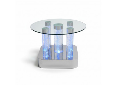 Water Design Stolik kawowy Kolumny wodne Kolumna Sofa stoły LED