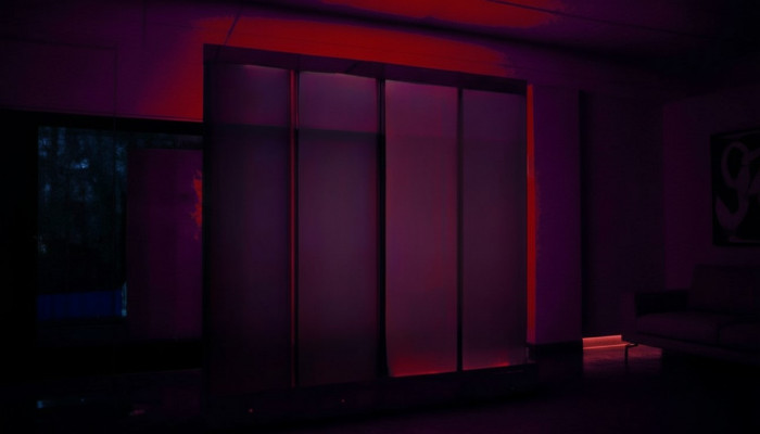 Panel ścienny na bańki wodne LED ścienna dekoracyjna designerska woda Ściana