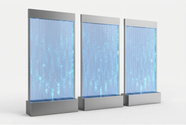 Panel ścienny ściana działowa ściana wodna Ściana LED projekt ściany wodnej