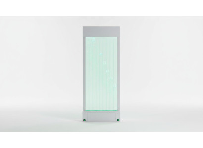 Przegroda Półka Szafa słup wodny ściana LED 100x200