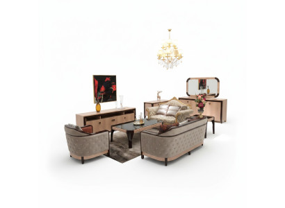 Zestaw sofowy 3+1 miejsce do siedzenia Ustaw Design Nowoczesna Sofa Obcios Siedziba Nowość