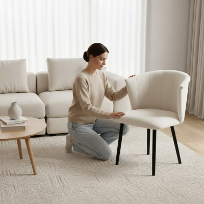 Fotel 6er Krzesło Siedziba Podkładka Design Krzesła Ustawić Grupa Dining Waiting