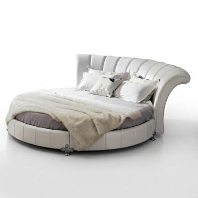 Okrągłe łóżko Chesterfield Design łóżka Łóżko tapicerowane łóżko okrągłe Podkładka Round