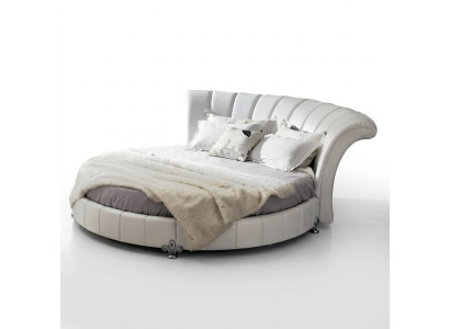 Okrągłe łóżko Chesterfield Design łóżka Łóżko tapicerowane łóżko okrągłe Podkładka Round