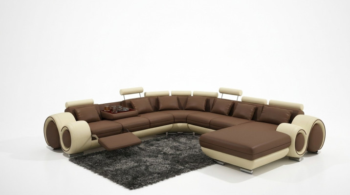 Sofy Sofa U Shape Sofa Podkładka Ustawić Żywy krajobraz Design Narożnikowa kanapa
