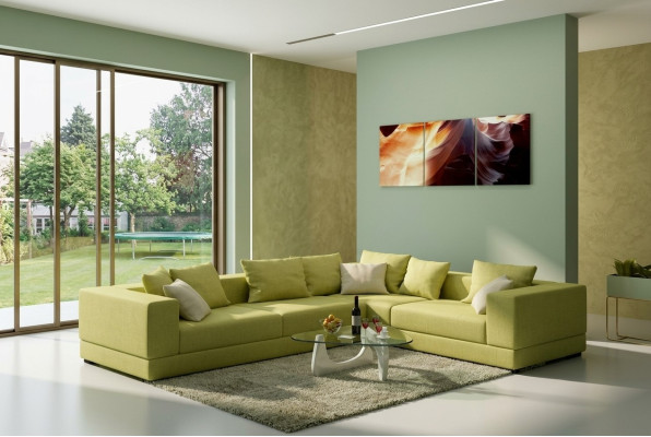 Sofa Nowoczesna Podkładka Włókienniczy Couch Design Narożnikowa kanapa Kanapy Materiał