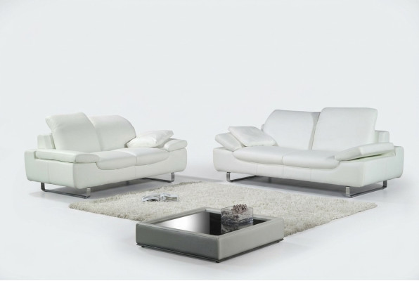 Kanapy Zestaw sofowy Sofa skórzana Sofa miejsce do siedzenia Zestaw Sofy Podkładka Kanapa 3-częściowa Fotel