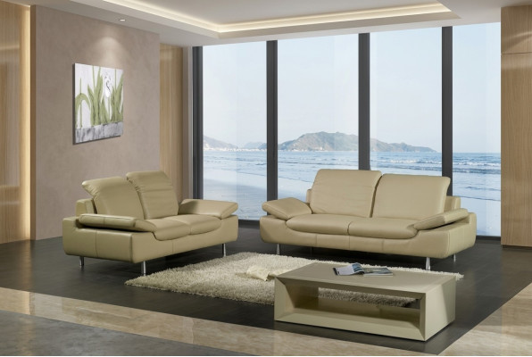 Zestaw sofowy Sofa Sofa Skórzana sofa Siedziba Podkładka Obcios Sofy 3 1 Siedziba