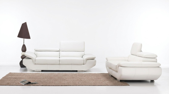 Luksusowe Meble Zestaw sofowy Sofa Podkładka 3+2 Sofa skórzana Zestaw kanapowy Ustawić