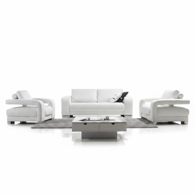 Zestaw sofowy Design Couches Podkładka Skóra 311 miejsce do siedzenia Obcios Zestaw Skóra