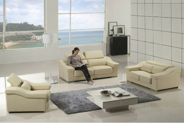 Design Kanapy Sofy Podkładka 32 miejsce do siedzenia Zestaw sofowy Zestaw Sofa Skóra Obcios