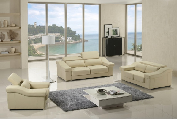 Design Kanapy Sofy Podkładka 32 miejsce do siedzenia Zestaw sofowy Zestaw Sofa Skóra Obcios