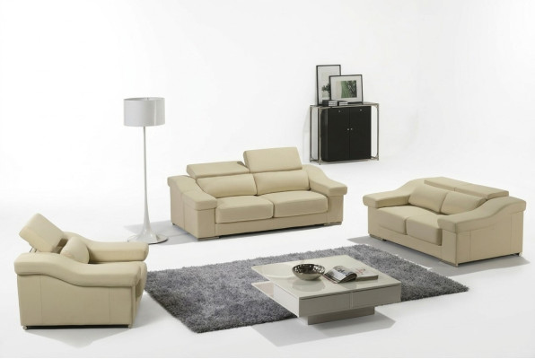 Design Kanapy Sofy Podkładka 32 miejsce do siedzenia Zestaw sofowy Zestaw Sofa Skóra Obcios