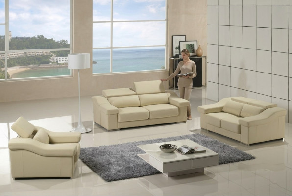 Zestaw sofowy Design Couches Podkładka 311 miejsce do siedzenia Obcios Zestaw Skóra Sofy
