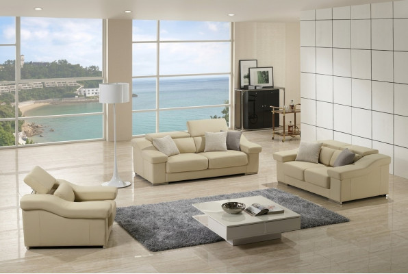 Zestaw sofowy Design Couches Podkładka 311 miejsce do siedzenia Obcios Zestaw Skóra Sofy