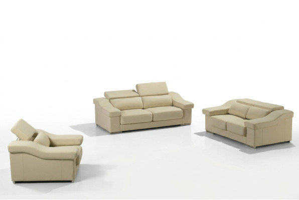 Zestaw sofowy Design Couches Podkładka 311 miejsce do siedzenia Obcios Zestaw Skóra Sofy