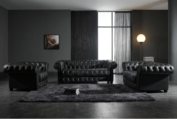 Chesterfield Zestaw sofowy 311 miejsce do siedzenia Design Couch Podkładka Sofa Ustawić Zestaw