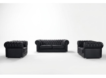 Skórzana Sofa Sofa Sofa Zestaw sofowy miejsce do siedzenia Ustawić Design Nowoczesne Sofy