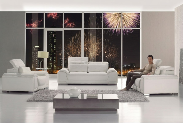 Design Kanapy Sofy Podkładka 32 miejsce do siedzenia Zestaw sofowy Obcios Zestaw Skóra Sofa