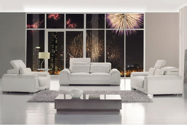 Design Kanapy Sofy Podkładka 32 miejsce do siedzenia Zestaw sofowy Obcios Zestaw Skóra Sofa