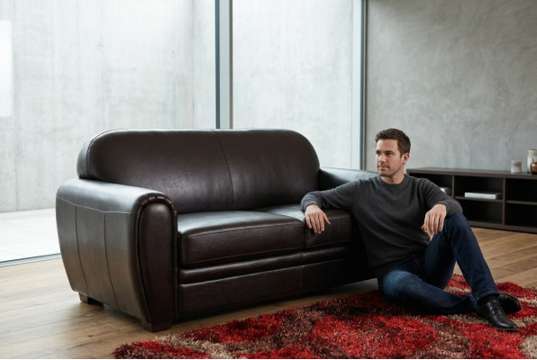 Zestaw sofowy kanapa miejsce do siedzenia zestaw sofa podkładka kanapa fotel 3-częściowy skórzana sofa