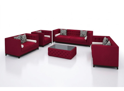 Zestaw sofowy skórzana sofa sofa kanapy sofa miejsce do siedzenia zestaw podkładka kanapa 3-częściowy fotel