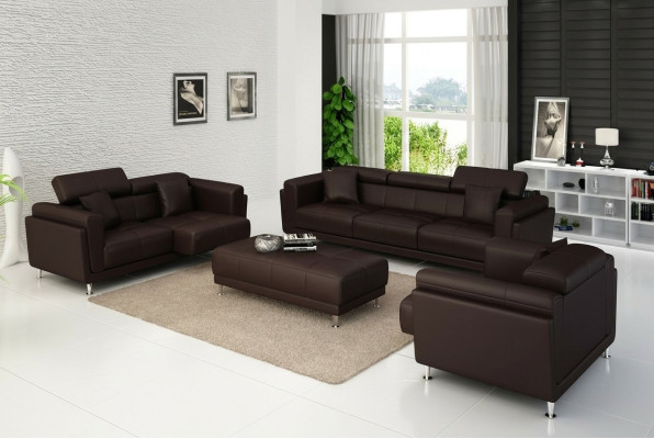 Design Kanapy Sofy Podkładka 311 miejsce do siedzenia Zestaw sofowy Zestaw Skóra Sofa