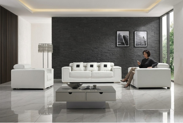 Ustawić sofę skórzaną Zestaw sofowy 32 miejsce do siedzenia komplet Sofa tapicerowana kanapa Designerska sofa Nowa