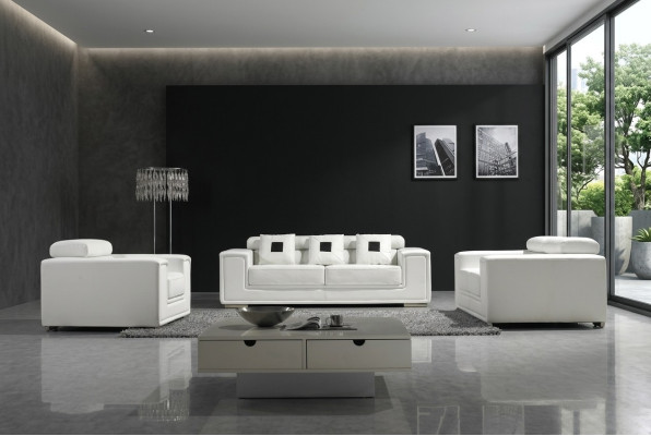 Ustawić sofę skórzaną Zestaw sofowy 32 miejsce do siedzenia komplet Sofa tapicerowana kanapa Designerska sofa Nowa