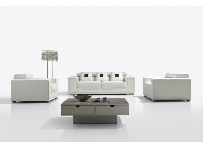 Ustawić sofę skórzaną Zestaw sofowy 32 miejsce do siedzenia komplet Sofa tapicerowana kanapa Designerska sofa Nowa