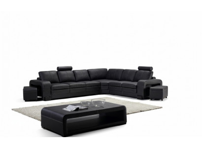 Designerska Sofa Kanapa Narożnikowa kanapa z Stołek Podkładka Ustawić Żywy krajobraz