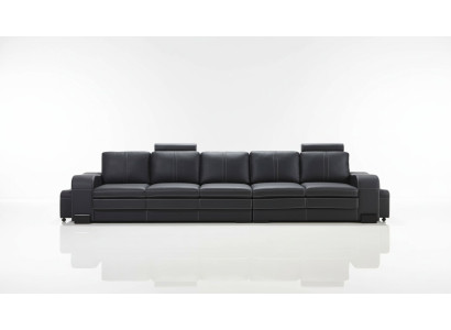 Design Podkładka Luxury Siedziba Sofa Kanapa Skóra Włókienniczy Sofa 5 miejsce do siedzenia Pięcioosobowa xlmeble