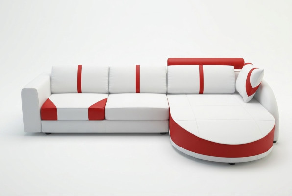 Narożnik Zestaw narożny Sofa w kształcie litery L Narożnikowa kanapa Dekoracyjna Ustawić Podkładkę do kanapy