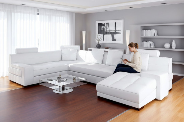 Żywy krajobraz Narożnikowa kanapa Sofa Couch Podkładka Siedziba Ustawić Sofy Couches