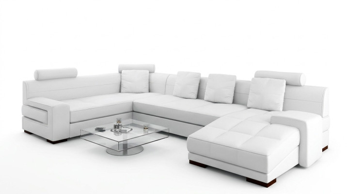 Żywy krajobraz Narożnikowa kanapa Sofa Couch Podkładka Siedziba Ustawić Sofy Couches