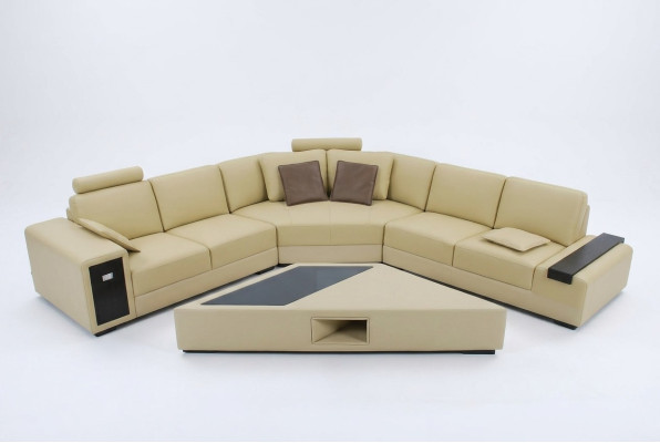 Designerska Sofa Kanapa Narożnikowa kanapa z Stołek Ustawić Podkładkę Żywy krajobraz