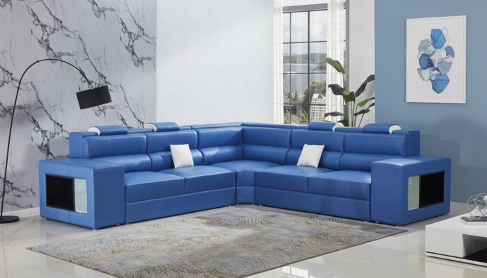 Ustawić Podkładkę Narożnik Couch Design Couch Luksusowe kanapy Skóra Nowa Sofa Siedziba Narożnik