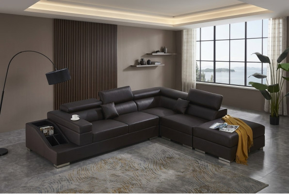 Nowoczesny zestaw sof narożny L Shape Podkładka Narożnik Couch Designer Siedziba Meble