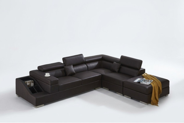 Nowoczesny zestaw sof narożny L Shape Podkładka Narożnik Couch Designer Siedziba Meble