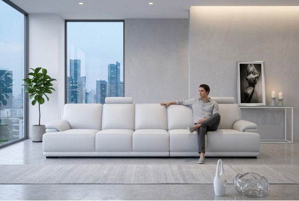 Sofa Zestaw sofowy Kanapa Narożnik Podkładka xxl duża długa sofa 6-osobowa kanapa