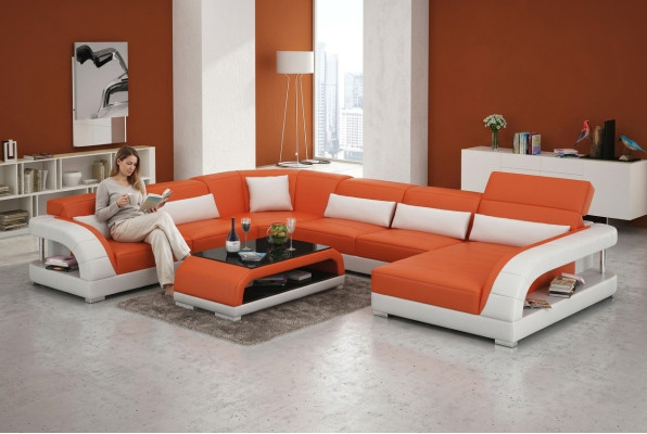 Sofa Couch Żywy krajobraz Zestaw narożny Narożnikowa kanapa Podkładka Ustawić Sofy