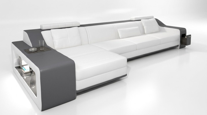 Designerska Sofa Kanapa Narożnikowa kanapa z Stołek Żywy krajobraz Podkładka Ustawić