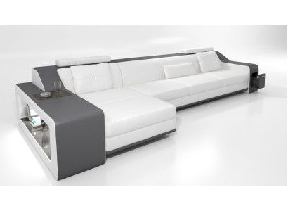 Designerska Sofa Kanapa Narożnikowa kanapa z Stołek Żywy krajobraz Podkładka Ustawić