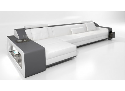 Designerska Sofa Kanapa Narożnikowa kanapa z Stołek Żywy krajobraz Podkładka Ustawić