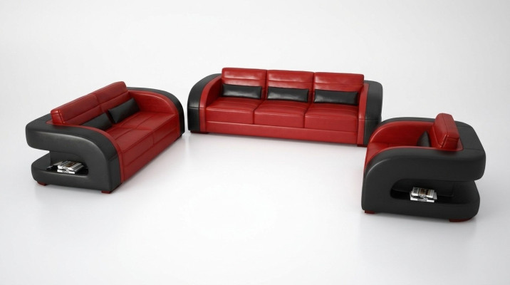 Zestaw sofowy 3+2+1 miejsce do siedzenia Zestaw Sofa o nowoczesnym designie Podkładka Kanapy Kanapa