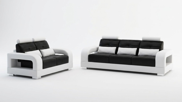 Zestaw sofowy 3+2 miejsce do siedzenia Zestaw Design Sofa Podkładka Kanapy Kanapa Modern