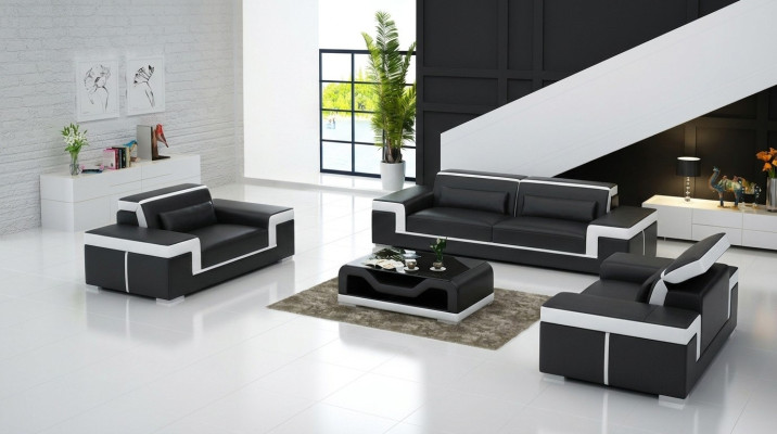 Sofa 3+1+1 Zestaw sofowy miejsce do siedzenia Zestaw Design Podkładka Kanapy Kanapa Modern