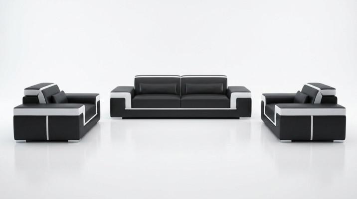 Sofa 3+1+1 Zestaw sofowy miejsce do siedzenia Zestaw Design Podkładka Kanapy Kanapa Modern