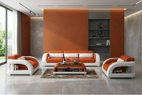 Sofa Zestaw sofowy 3+1+1 Zestaw miejsce do siedzenia Design Podkładka Kanapy Kanapa Modern