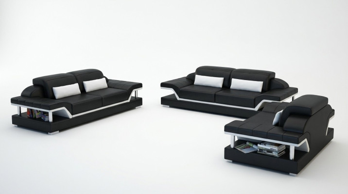 Zestaw sofowy Kompletny zestaw do salonu Obcios 3+1+1 miejsce do siedzenia Sofa Podkładka